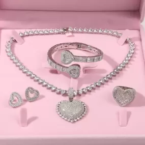 Heart Jewelry Set